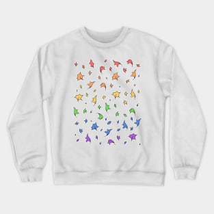 Heartstopper leaves - pride Crewneck Sweatshirt